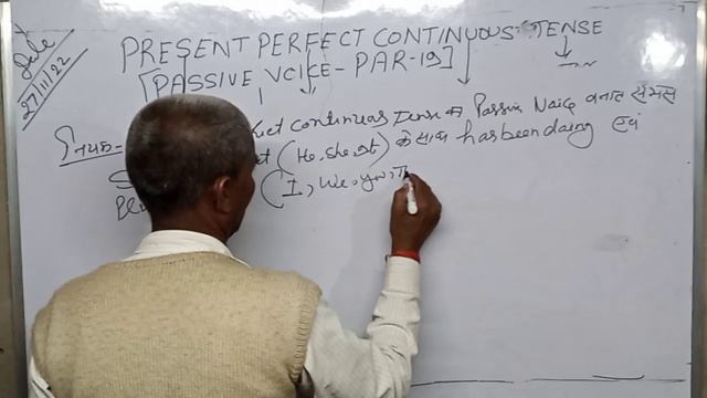 Present perfect continuous Tense passive Voice in r.l.classes by R L sir смотреть онлайн