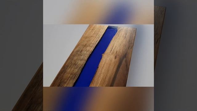 Доска сервировочная с эпоксидной смолой смотреть онлайн