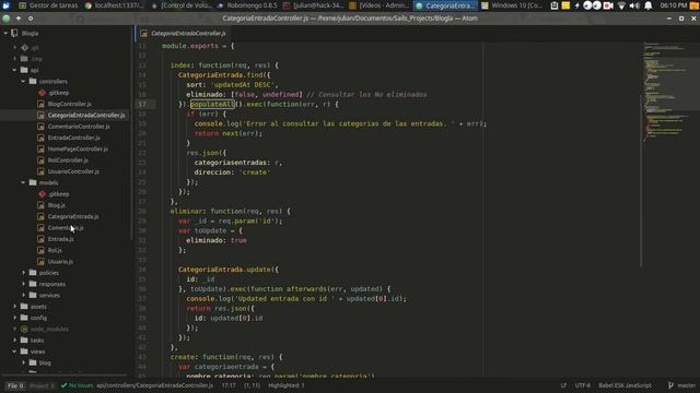 SailsJS demo y tutorial en Español смотреть онлайн