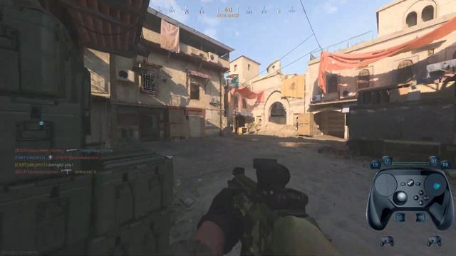 Call Of Duty: Modern Warfare Steam Controller Gameplay 13-3: The Scar Is Insane In Hardcore смотреть онлайн