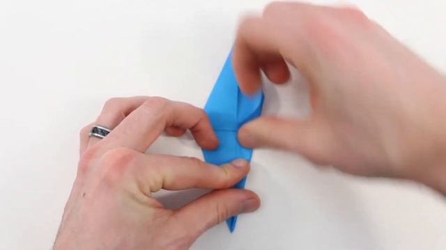 Origami Heron Tutorial смотреть онлайн