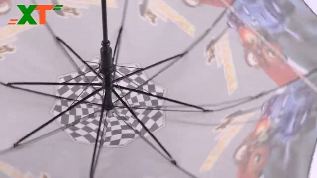 Зонт детский, "Тачки" (полуавтомат, купол полиэстр, 8 стальных спиц, Китай) смотреть онлайн