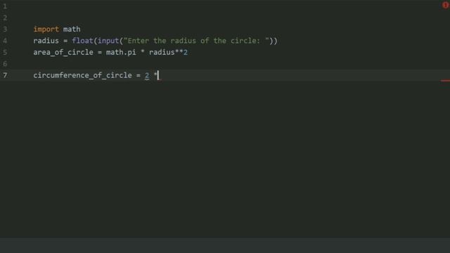Starting Out With Python Chapter 2 Exercise Program 9 Circle Measurements Python Program смотреть онлайн