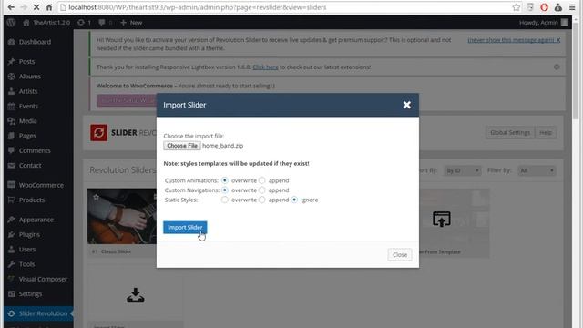 INSTALL - TheArtist WordPress theme 1.2.0 смотреть онлайн