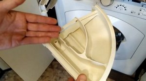 как достать и помыть лоток стиральной машины Hotpoint-Ariston