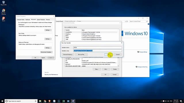 Hướng dẫn cài đặt biến môi trường Environment Variables trong Java: PATH và CLASSPATH смотреть онлайн