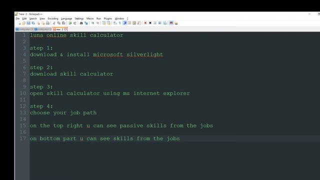 luna online skill calculator смотреть онлайн