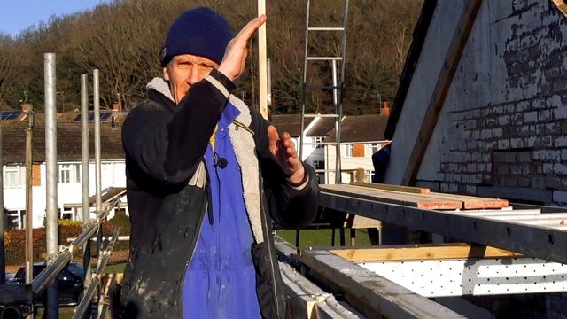 Building An Extension #7 - Roof Build-up & 3 4 5 Rule