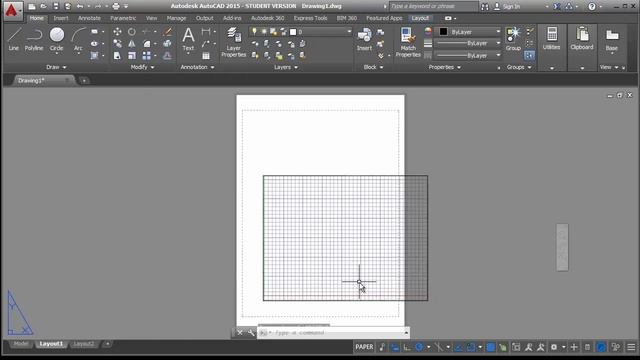 Autocad video kursu - 2.4 Alt panel смотреть онлайн