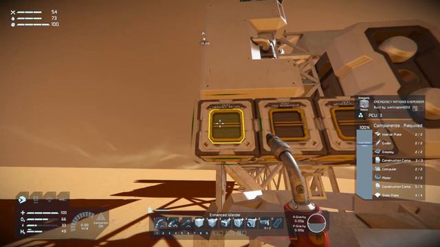 Ares Colony EP03 - Learning Daily Needs (Space Engineers) смотреть онлайн