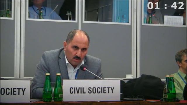 ОБСЕ БДИПЧ. Встреча по человеческому измерению - 2016. Азер Хасрет смотреть онлайн