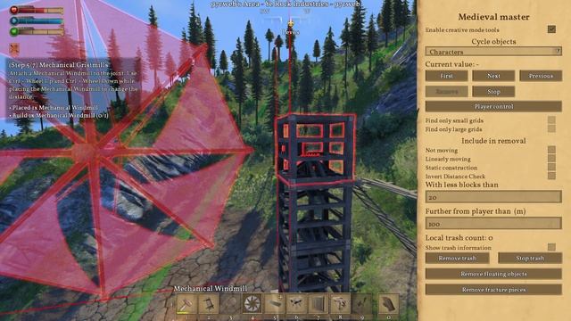 Medieval Engineers bug. Placing windmill only works in creative смотреть онлайн
