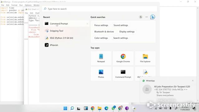 how to deal with Python No Module Found Error смотреть онлайн