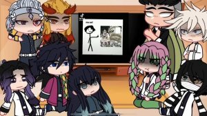 HASHIRAS react to IGURO OBANAI // 1/1