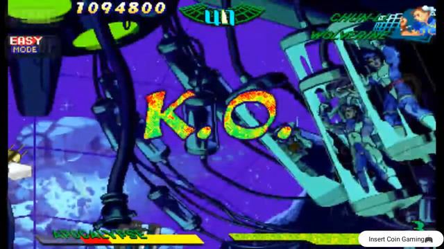 Apocalypse Arcade Run + Ending (Marvel Super Heroes Vs. Street Fighter) Final Boss Gameplay смотреть онлайн