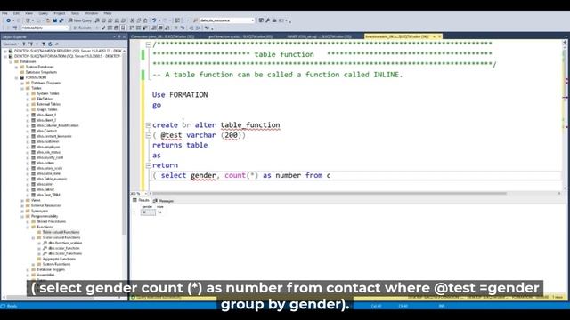 The function type table | SQL server смотреть онлайн
