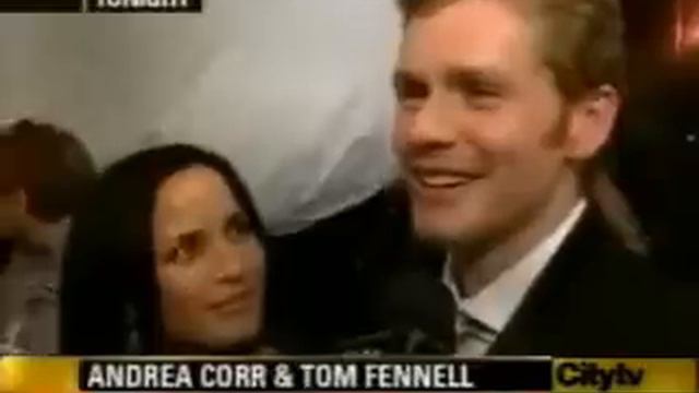 Andrea Corr and Shaun Evans - interview смотреть онлайн