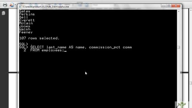 Oracle Tutorial Bangla-SQL: 09-Writing Basic SQL Statements смотреть онлайн