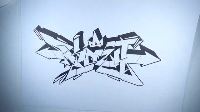 Name Exchange "Kozy" | Graffiti acrylic & marker combination | Spads Graffiti смотреть онлайн