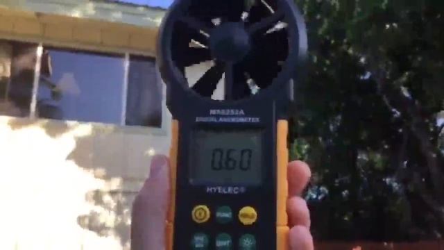 HYELEC MS6252A Digital Anemometer Wind Speed Air Volume Measurement Auto Power off смотреть онлайн