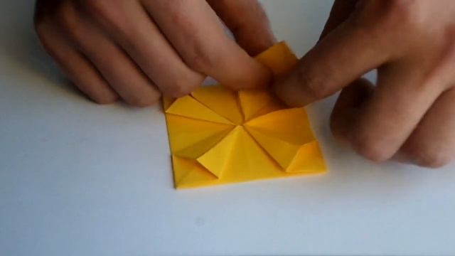 оригами солнце, как сделать оригами солнце // origami sun смотреть онлайн
