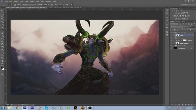Tutorial: Character lighting/shadowing part 1 смотреть онлайн