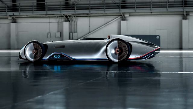 Mercedes Benz Vision EQ Silver Arrow 2018 смотреть онлайн