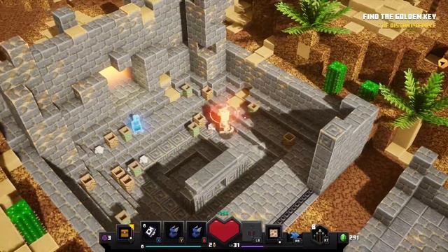 How To Find Cacti Canyon Hidden Rune? A Minecraft Dungeon Buddy Tutorial смотреть онлайн
