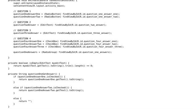 Code Review: Quiz project with XML and Java смотреть онлайн