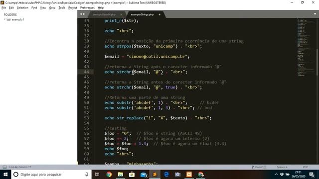 PHP - Strings e Criptografia смотреть онлайн