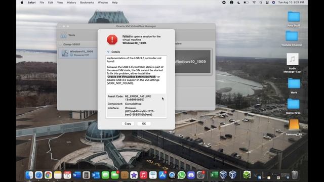 How To Fix NS_ERROR_FAILURE 0x80004005 Error In VirtualBox On Mac / Windows 10 смотреть онлайн