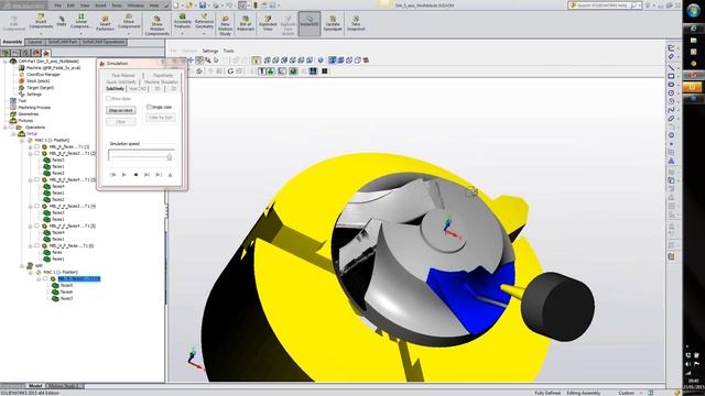 SolidCAM UK Webinar - Simultaneous 5 Axis Multi Blade Machining 23-01-2015 смотреть онлайн