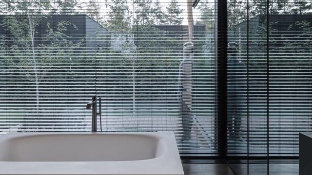 Discover the Harmonious Blend of Nature, Architecture, and Interior in Modern Minimalist Home Desig смотреть онлайн