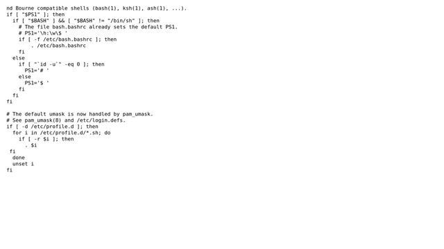 Ubuntu: /etc/profile has error. Can someone fix it смотреть онлайн
