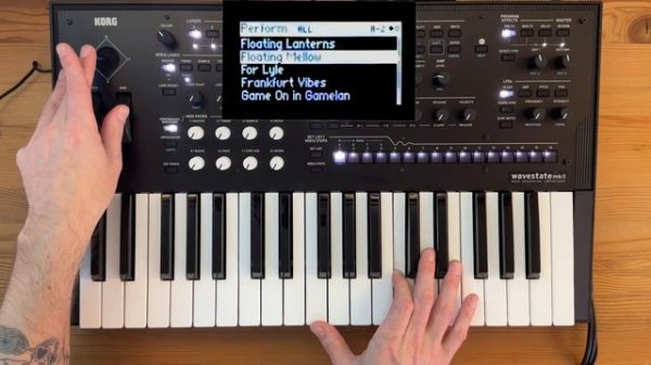 Korg Wavestate Mk2 - demoing EVERY preset! (no talking)