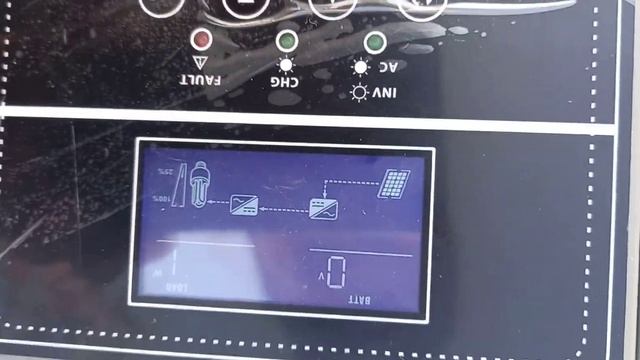 Гибридный инвертор оф-он грид 5500ватт тест возможности работать без аккумулятор