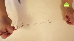 Как начертить ровный овал