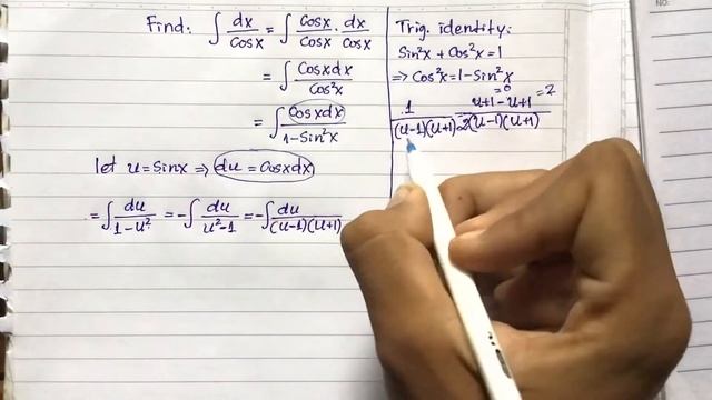 Integral of 1/cosx смотреть онлайн