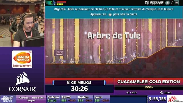 Guacamelee! Gold Edition by Grimelios in 1:15:22 - SGDQ2017 - Part 9 смотреть онлайн