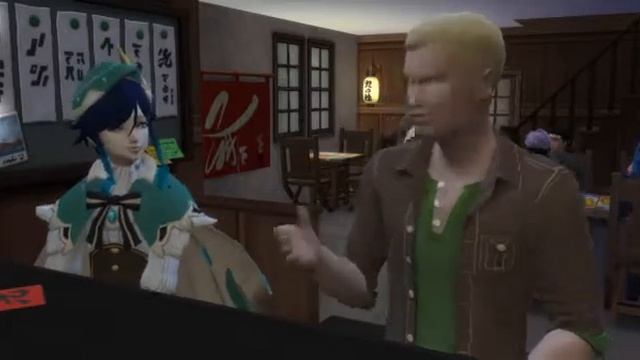 The Sims 4 Genshin Impact pack : Baal sick of humans attack each other and her, she went berserk. смотреть онлайн