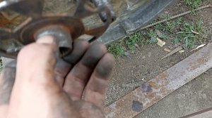 про шкив от мотоблока на КПП ваз класика