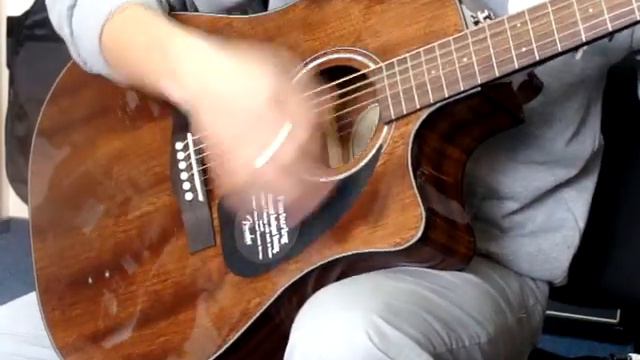 FENDER CD-60CE Mahogany, часть 2 - www.gitara.in.ua смотреть онлайн