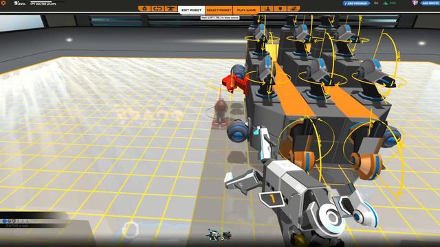 Robocraft - Первый бой на Ховер танке смотреть онлайн