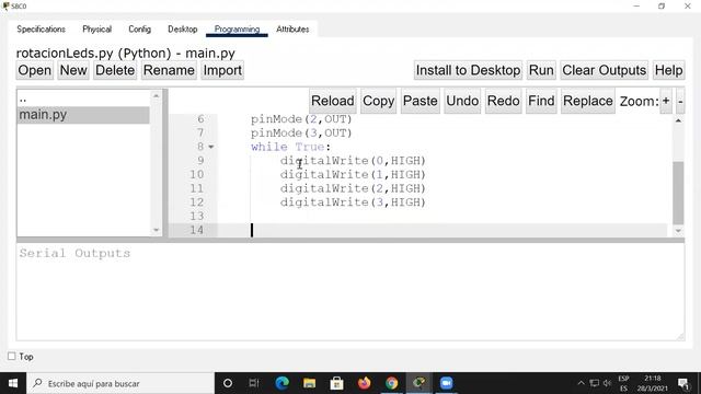 Cisco Packet Tracer: Internet de las cosas con Python control de Leds смотреть онлайн