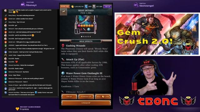 LGOH # 428 - Monster Mash Event Preview! Gem Crush 2.0 Is Live! смотреть онлайн