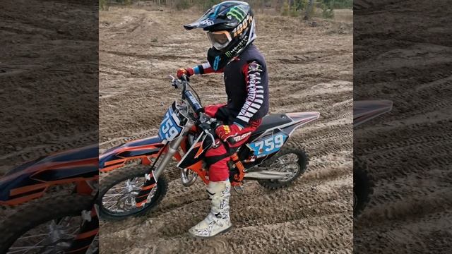 Motocross. Мотокросс #motocross #mx65 Волковыск 26.02.2022 тренировки смотреть онлайн