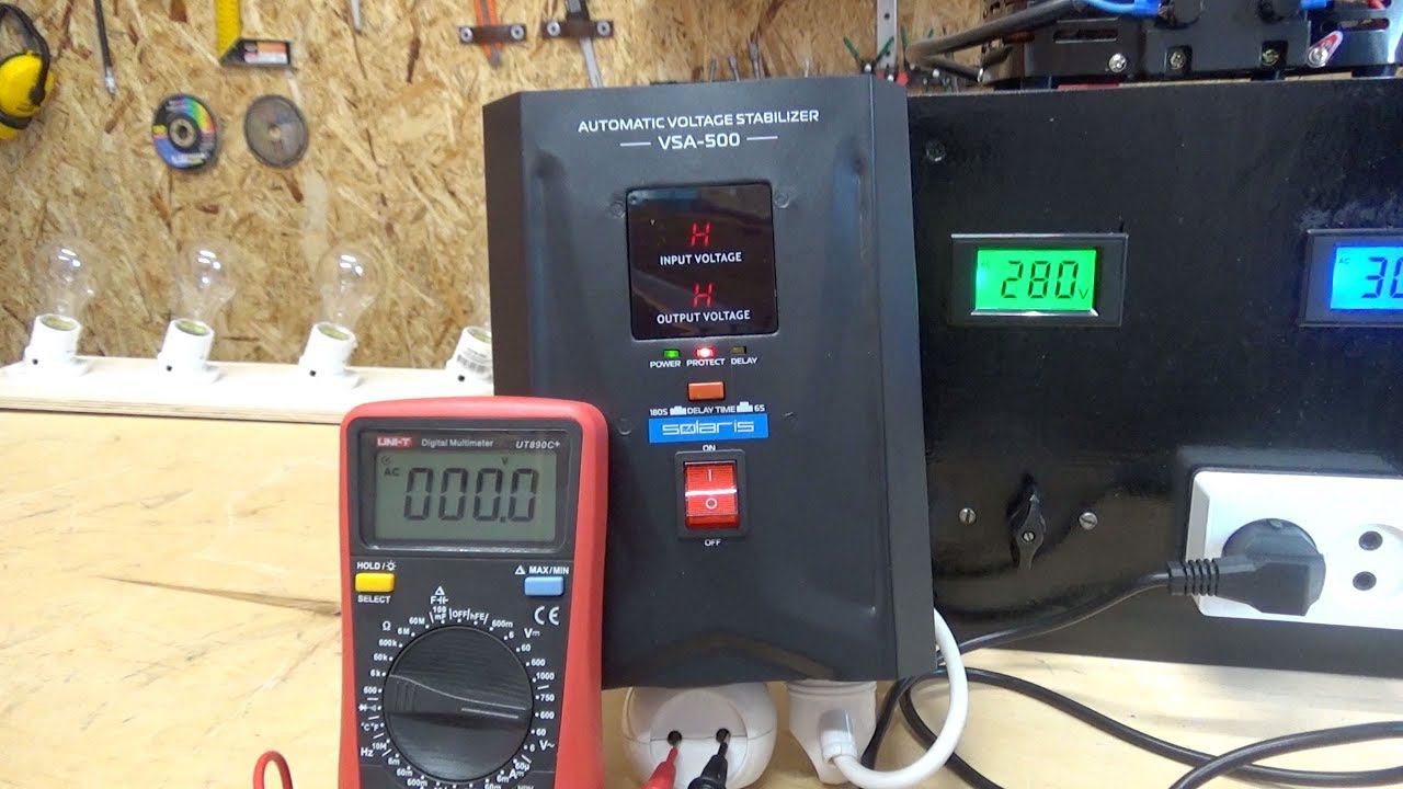 Обзор Solaris VSA-500. Настенный стабилизатор напряжения