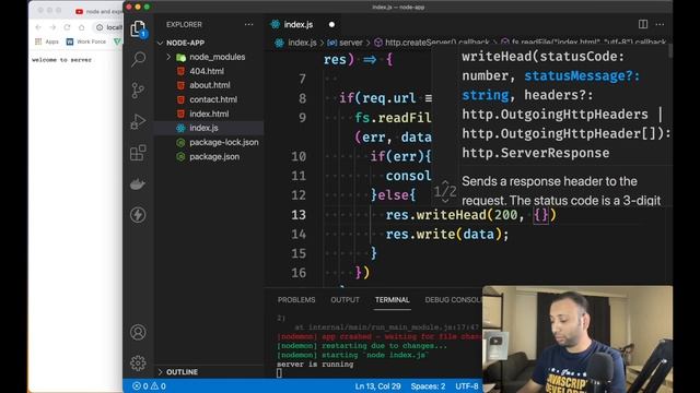 node js bangla tutorial 10 : creating node server and deploy on Heroku смотреть онлайн