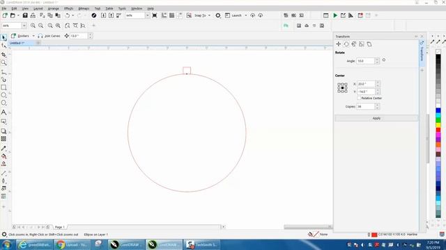 Corel Draw Tips & Tricks Rotate with the Transformation Docker MORE INFO смотреть онлайн