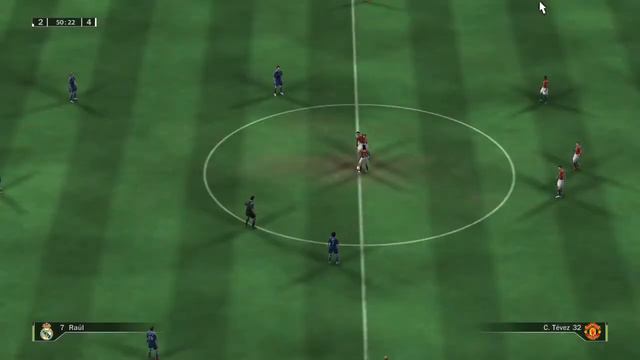 FIFA 09 GAMEPLAY PC MAN UTD VS REAL MADRID смотреть онлайн